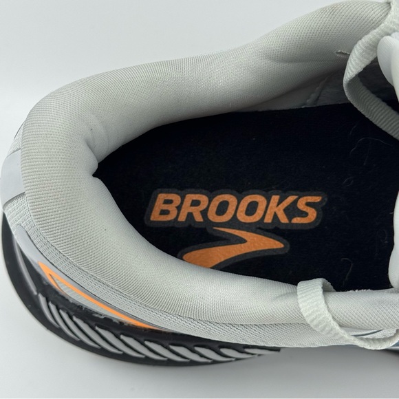 Brooks Adrenaline GTS 23 GTX waterproof Sneakers Oyster Mushroom/Orange/Blue SZ9 - Picture 11 of 11